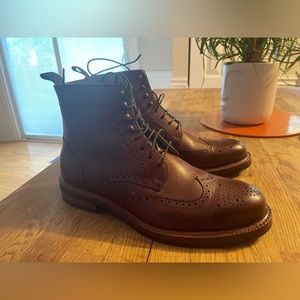 Beckett Simonon Nolan Brogue Boots size 8 1/2